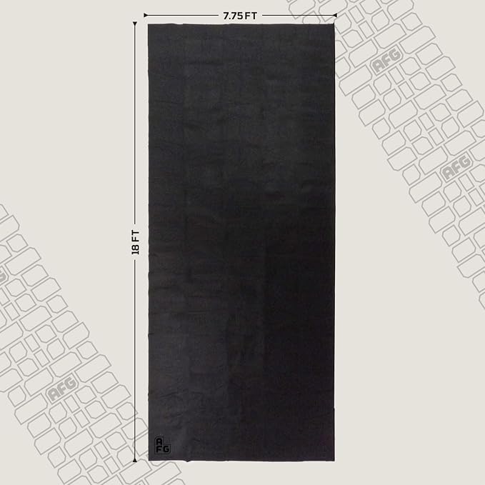 AutoFloorGuard AFG8018 17 Foot x 7.3 Foot Golf Cart Medium Size Garage Carpet - Image 2