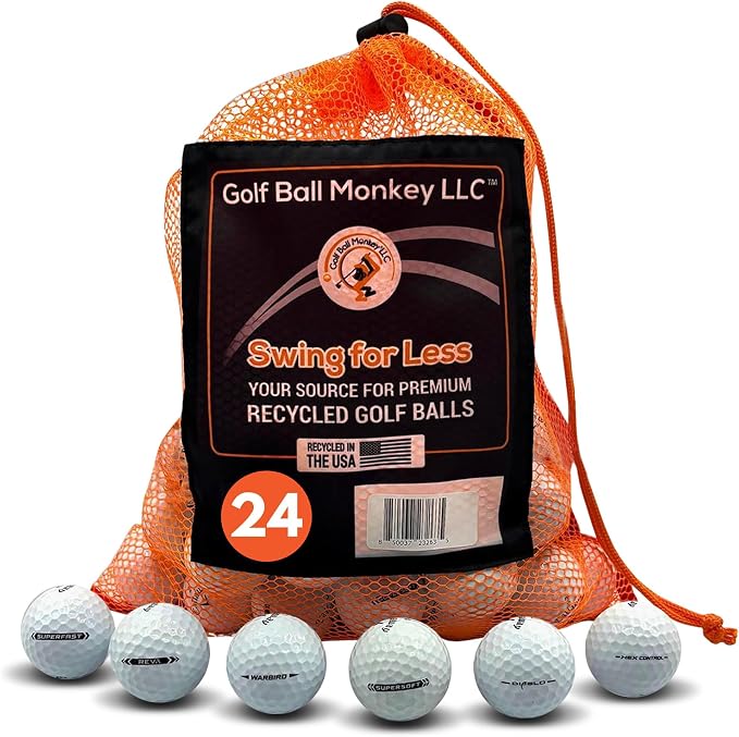 Golf Ball Monkey Cheap Recycled by GolfBallMonkey