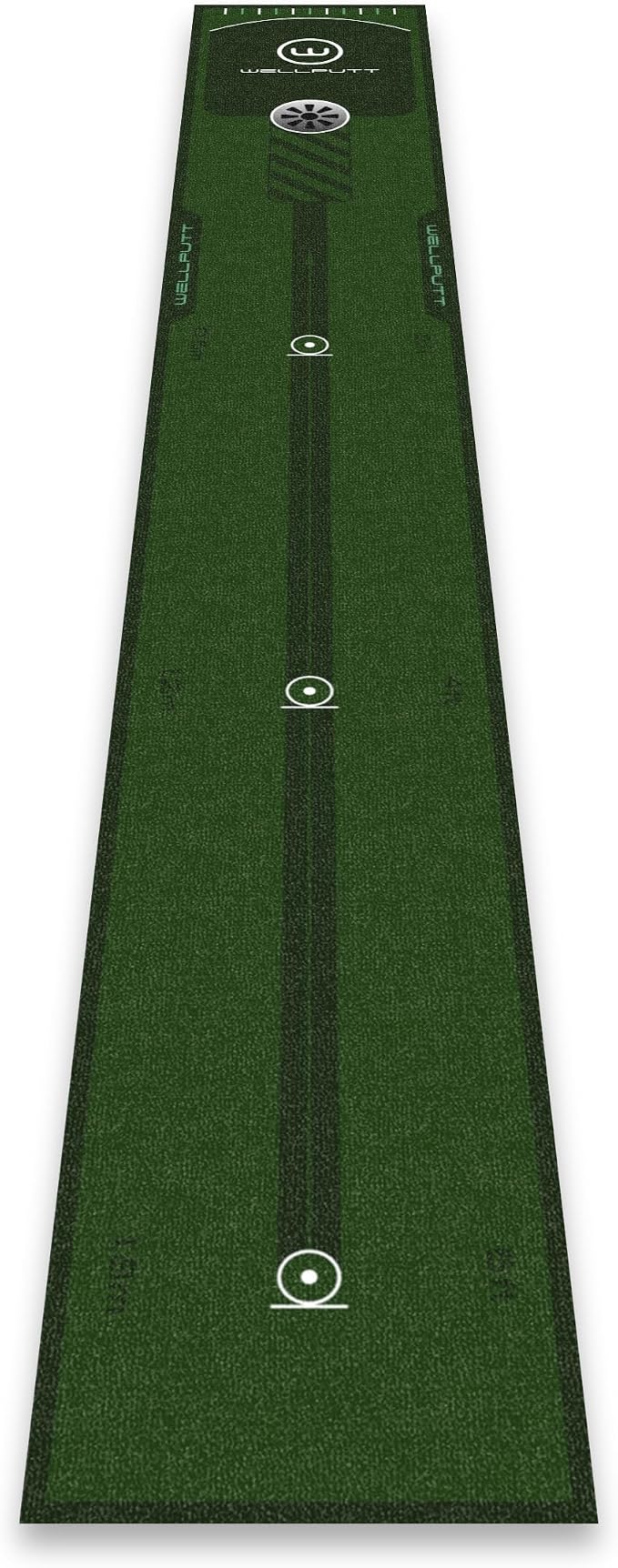 WELLPUTT - Golf Putting Training Mat - 8ft Essential - Image 2