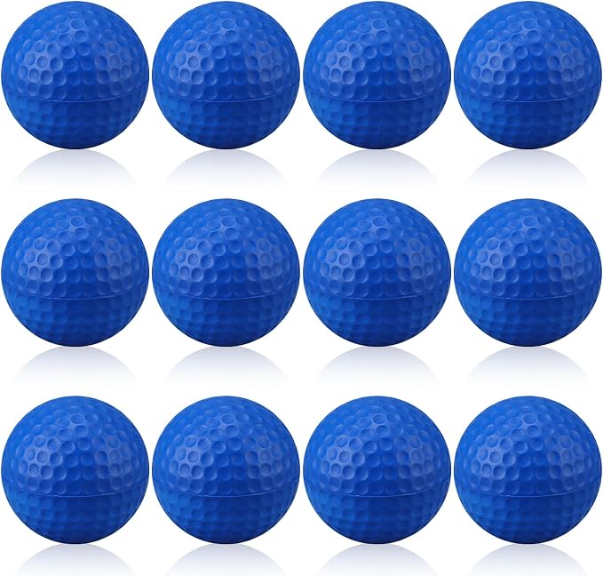 12 Pcs Foam Golf Practice Balls Soft Foam Balls by Unknown
