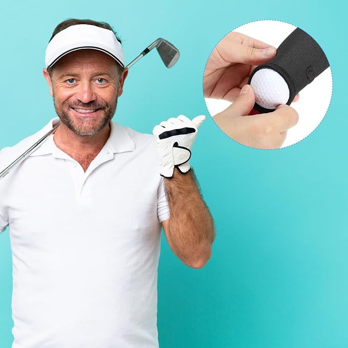 PATIKIL Golf Ball Carry Bag, Golf Tee Holder Pouch Portable Neoprene Golf Ball - Image 5