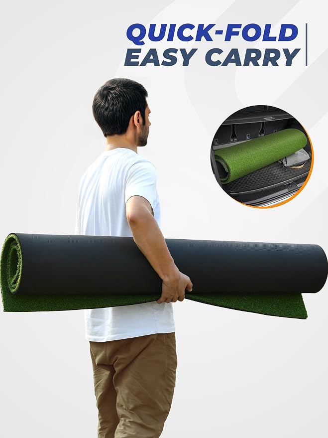 Golf Hitting Mat 5×4ft, Thickened 21/31mm Golf Practice Mat - Image 5