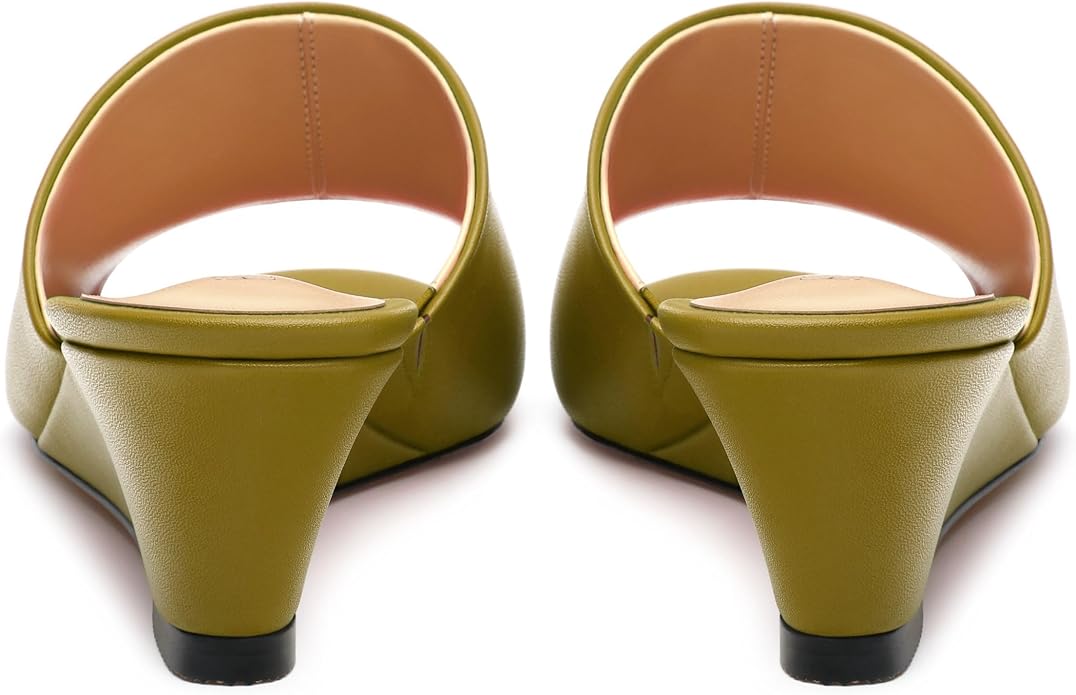 Wedge Sandals for Women Open Toe Wedge Heels Womens Matte High Heel Sandal - Image 4