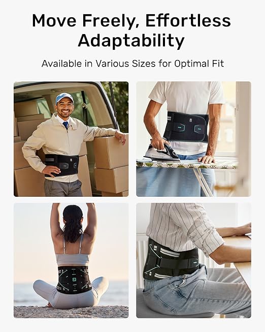 Back Brace for Lower Back for Women Men, Elastic Back Support Belt - Image 7