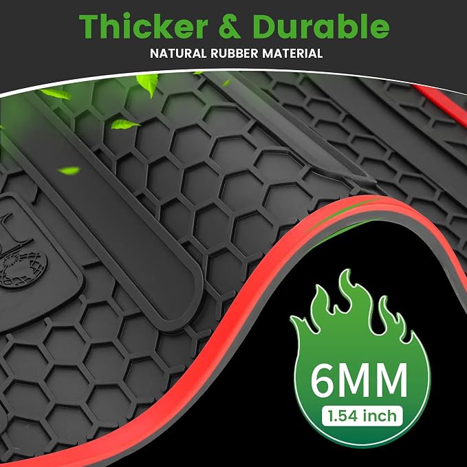 Club Car DS Floor Mat Full Coverage Liner Mats Replacement Non-Slip Heavy-Duty - Image 4