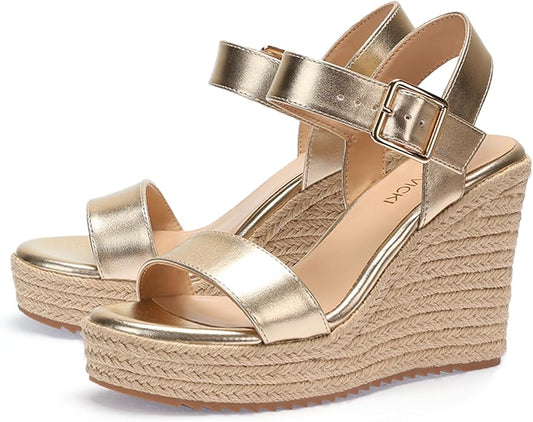 VICKI·VICKI Wedges for Women Platform Sandals Wedge Heels for Sandals by VICKI%C2%B7VICKI