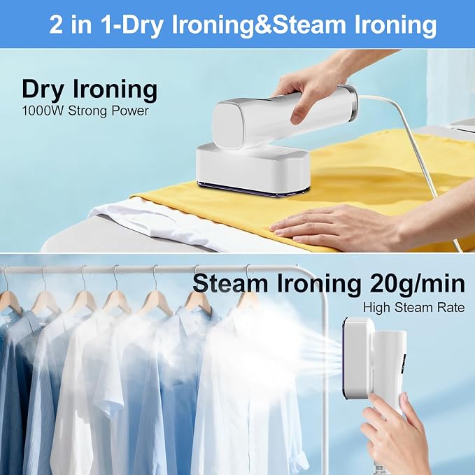 Steamer for Clothes, Handheld and Portable - Image 6