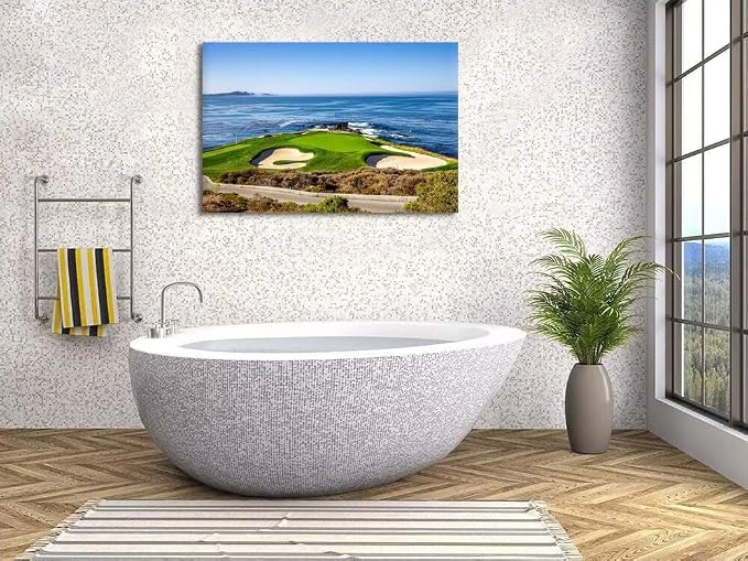 USA California Golf Course Wall Art - Image 2