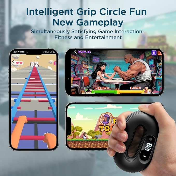 Smart Grip Trainer, Supports Multiple Game Interaction and HID Mode Video - Image 4