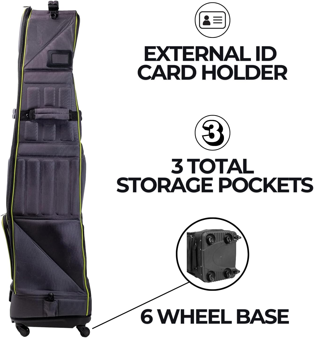 Izzo High Roller Golf Club Travel Cover