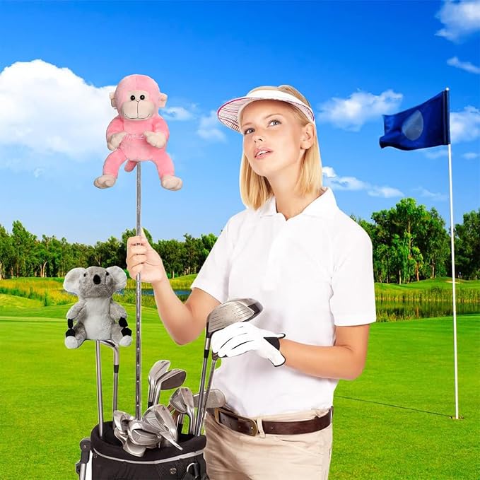 MAZEL Monkey Golf Club Head Cover - Image 7