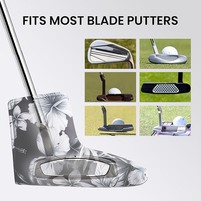 FINGER TEN Golf Blade Putter Cover Premium Synthetic Leather Stylish Design - Image 6