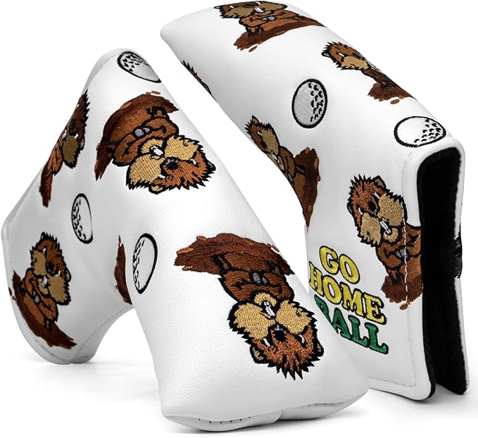 Barudan Golf Putter Head Cover Magnetic Blade Putter Cover Headcover Gopher - Image 2
