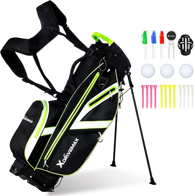 Golf Stand Bag, Lightweight Golf Bag by XDriveMax