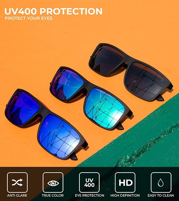 KALIYADI Polarized Sunglasses for Men and Women, Mens Sun Glasses - Image 5