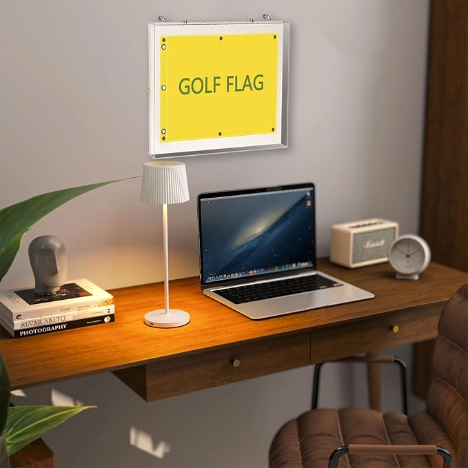 Acrylic Golf Flag Frames for 13'' x 17'' Golf Flag, Banner Frame Shadow Boxes - Image 7