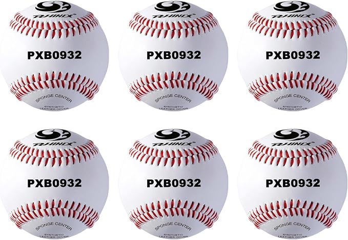 PHINIX Soft Cushioned Baseball Safety Baseball by PHINIX