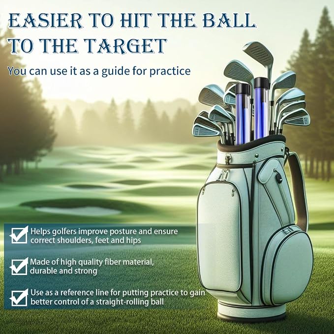CAITON Golf Alignment Sticks 2 Sets - Image 7