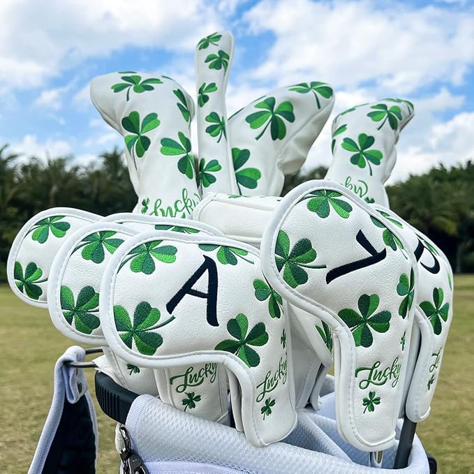 Golf Headcovers Live Lucky Golf Driver Covers Advanced Embroidery Fairway Wood - Image 4