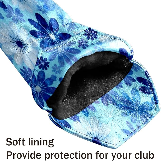 Golf Club Head Cover Waterproof Leather - Image 7