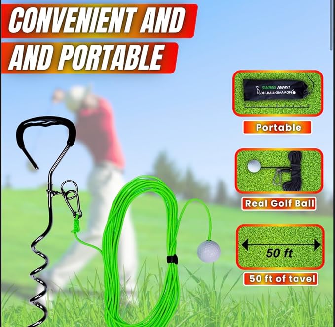 Swing Away! Golf Training Tool for Drivers & Irons - Image 4