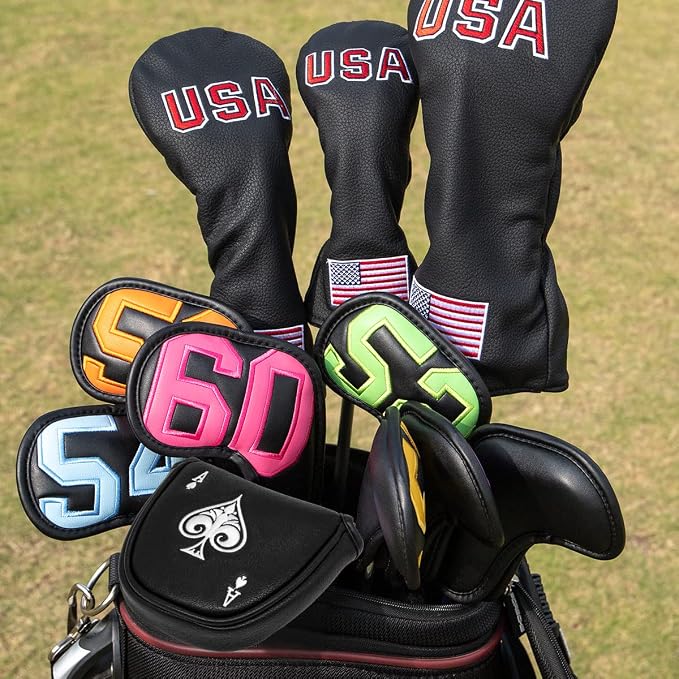 Barudan Golf Putter Cover Headcover Mallet Putter Head Cover Magnetic Club - Image 6