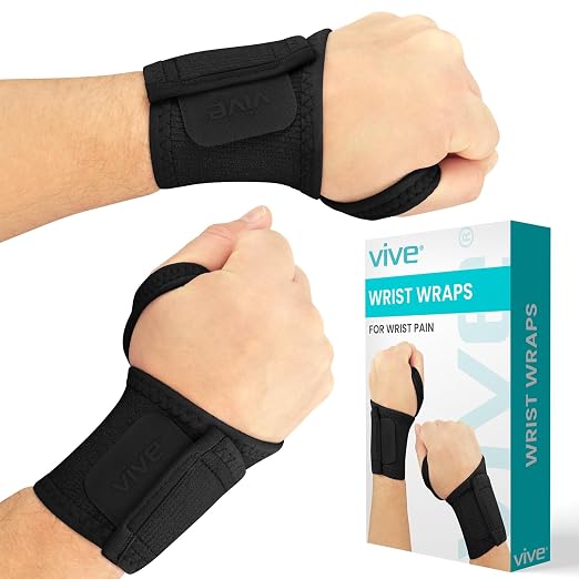 Vive Wrist Wrap Braces by Vive