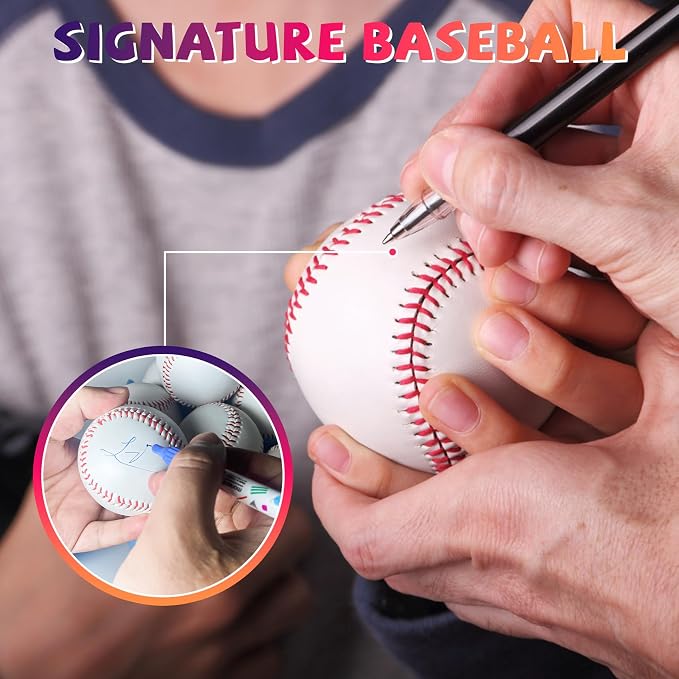 12 Pack Standard Size T-Ball Training Baseballs - Image 4