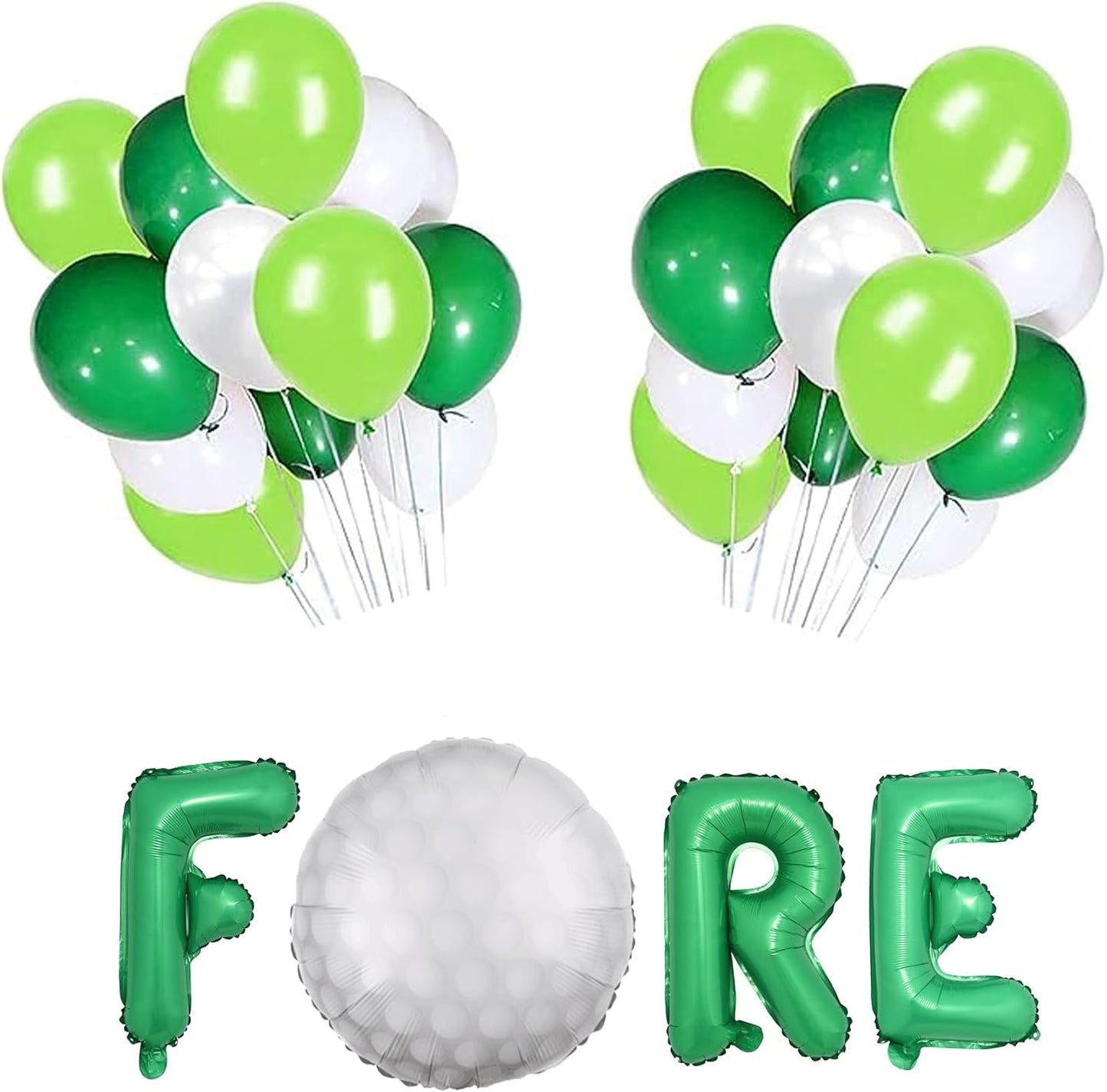 100% LIKED-Golf Theme Party, Fore Banner, Golf Party Decor Golf Party Decorations, Birthday Party Banner 4 Years Old, Golf Birthday Decorations, Golf Party, Golf balloons, Golf Ball Pinata, 4th-green