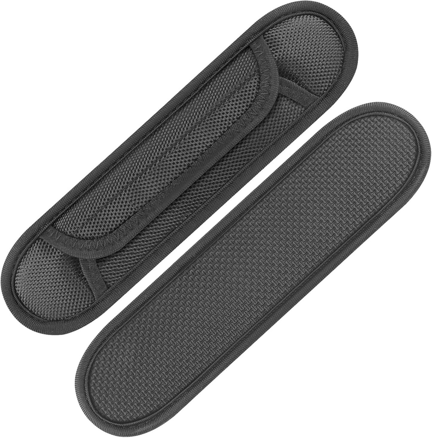 2 Pack Breathable Universal Shoulder Pad, Silica Gel Backpack Strap Pads, for Shoulder Bags, Guitar Strap, Detachable Shoulder Strap Pad Pads Help Relieve Shoulder Pain(Anti-Slip Texture)