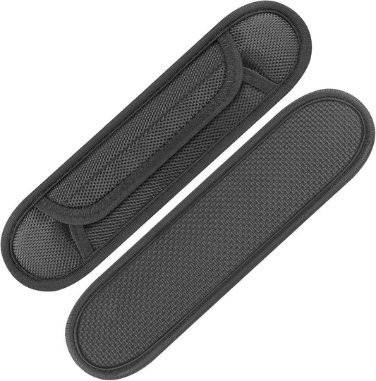 2 Pack Breathable Universal Shoulder Pad, Silica Gel Backpack Strap Pads, for Shoulder Bags, Guitar Strap, Detachable Shoulder Strap Pad Pads Help Relieve Shoulder Pain(Anti-Slip Texture)