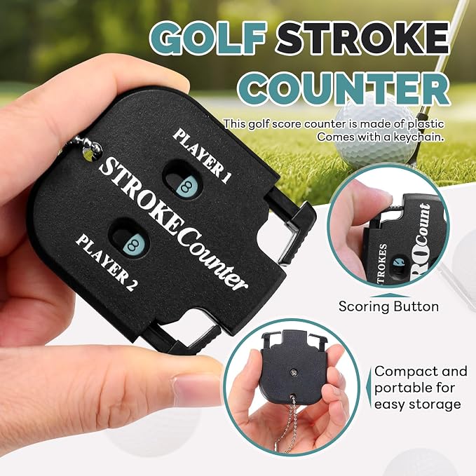 3 pcs Mini Golf Score Counter, Golf Stroke Counter - Image 4