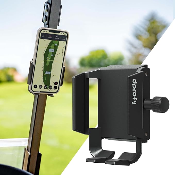 Dprofy Strong Magnetic Golf Phone Holder Golf Cart Phone Mount Golf Accessories by Dprofy