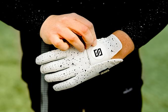 Premium Golf Glove | 100% AAA Cabretta Leather | Cool Golf Gloves Men | Serious - Image 2
