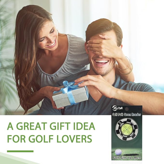 Golf Putt Green Reader, Magnetic Alloy Round Bubble Level, High Precision Reader - Image 6