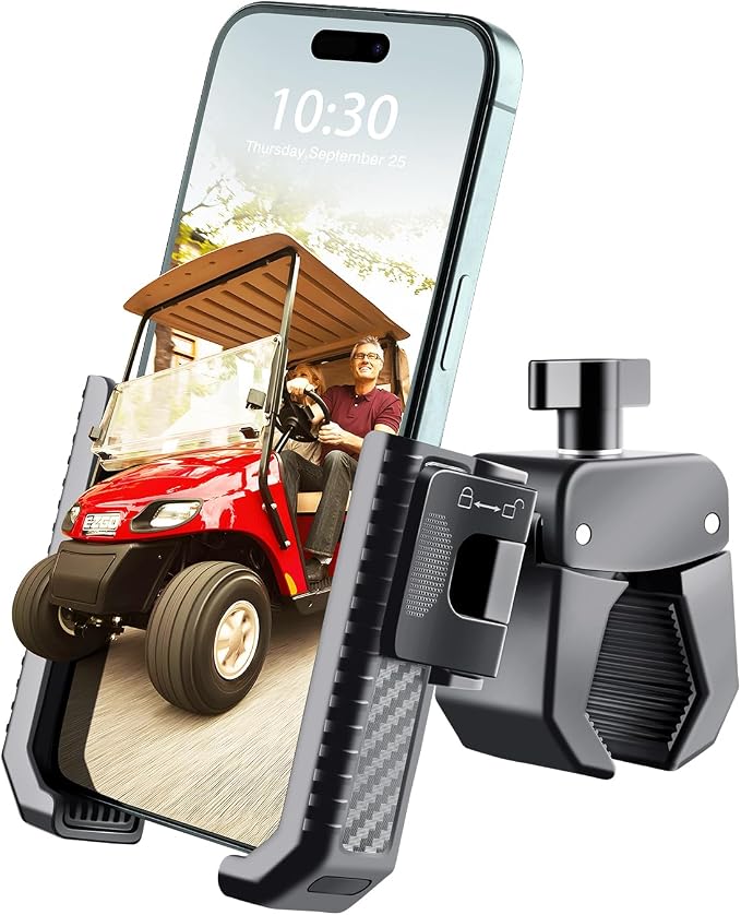 Golf Cart Phone Mount Holder by AUTOFIT