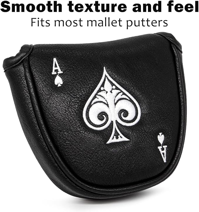 Barudan Golf Putter Cover Headcover Mallet Putter Head Cover Magnetic Club - Image 2