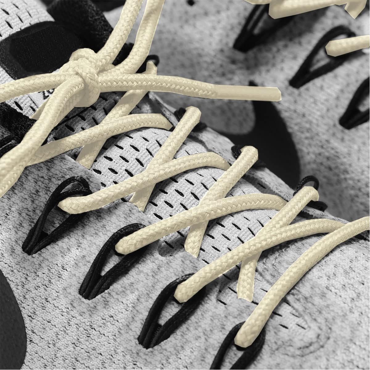 2 Pair Shoelaces Round Athletic Shoes Lace for Boot Laces Shoelaces and Multiple Shoe Types Replacements