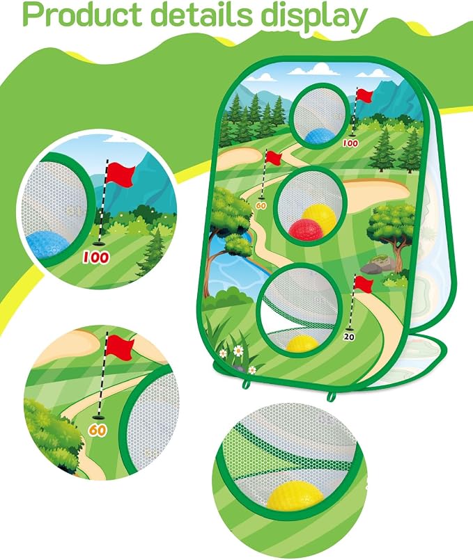 4-In-1 Kids Sticky Golf Games Set - Image 8