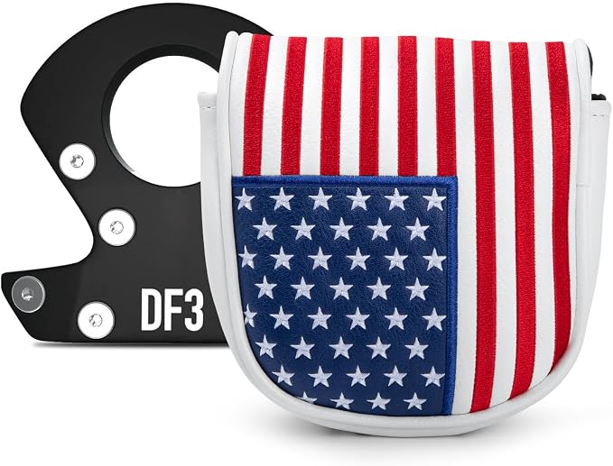 Golf Putter Covers Mallet Putter Headcover by AirclubGolf