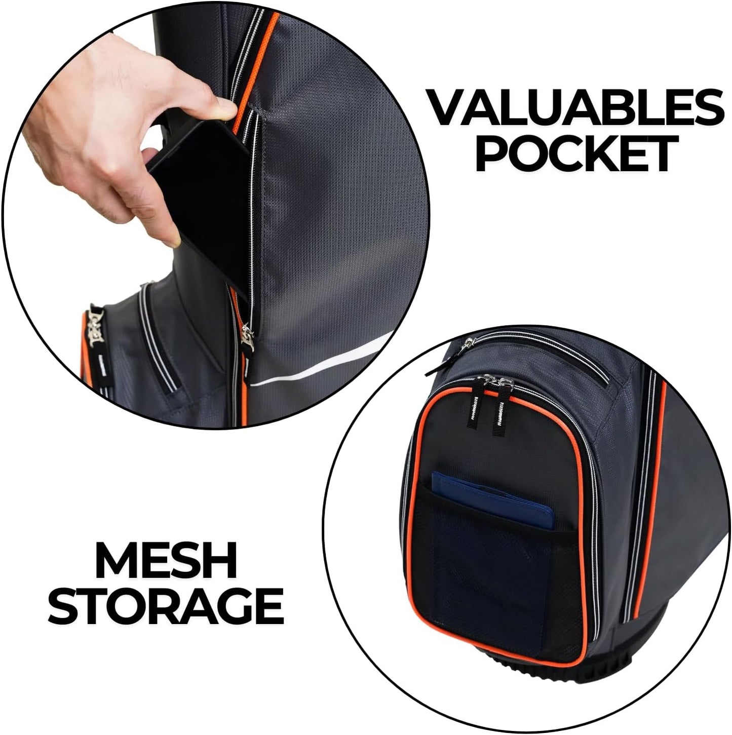 IZZO Ultra Lite Golf Cart Bag