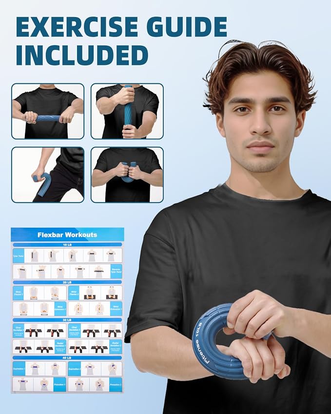 Flex Therapy Bar, Tennis Elbow Therapy Bar, Flexbar - Image 6