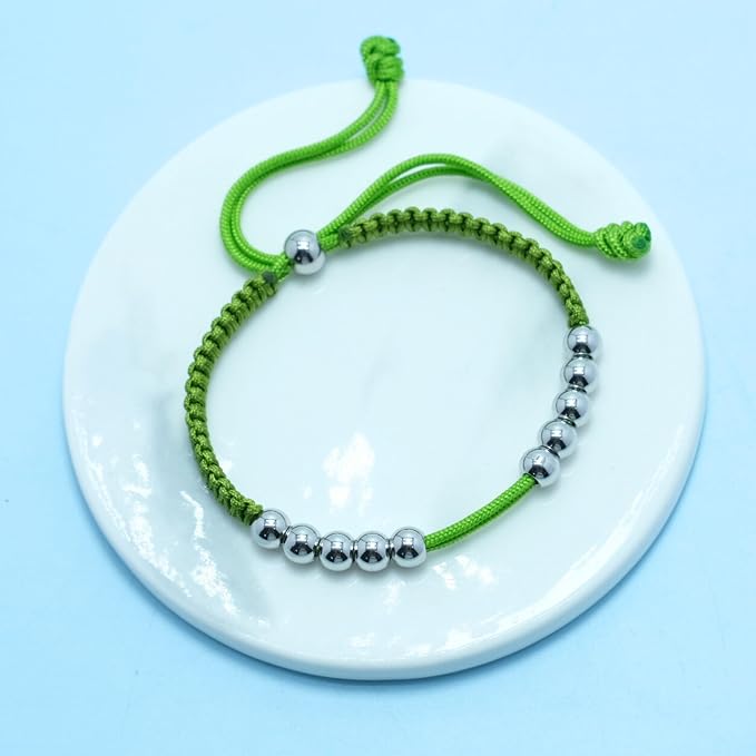LAMIBEE Golf Stainless Steel 10 Beads Score Counter Bracelet, Golf Stroke Count - Image 4