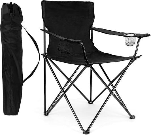 HaSteeL Camping Chair, Oversized Folding Lawn Chair by HaSteeL