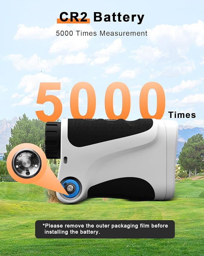 Golf Rangefinder 650/1200/1700 Yards Range Finder Golfing 6X Magnification 0.5 - Image 7