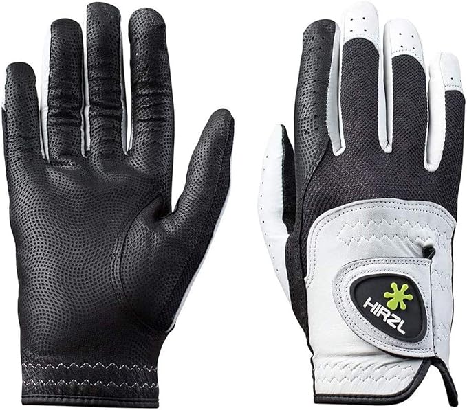 HIRZL Trust Control 2.0 Golf Glove, All Weather Mens Golf Glove, Kangaroo by Hirzl