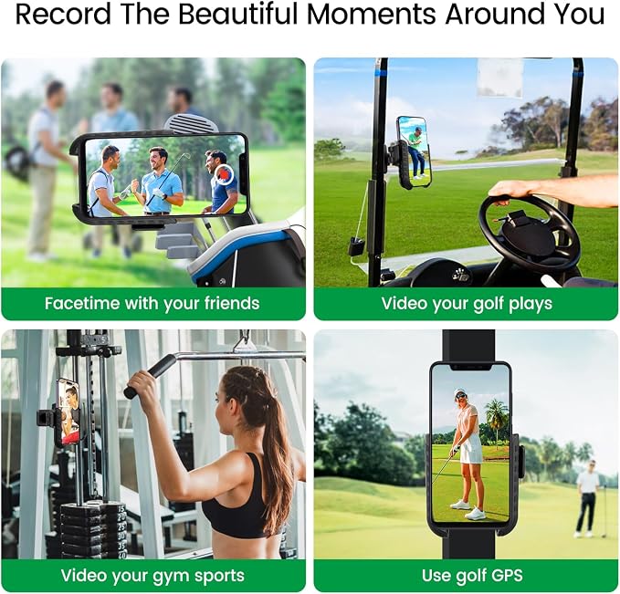 Golf Cart Phone Mount Holder Compatible - Image 7
