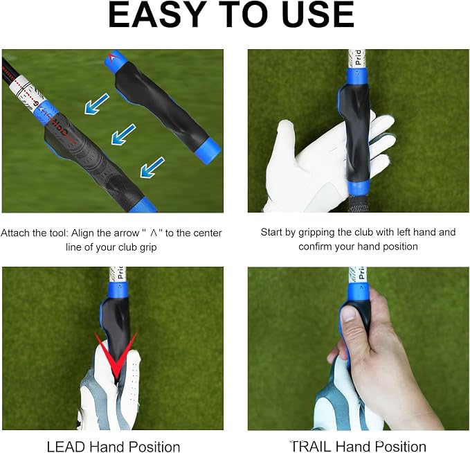 Golf Grip Trainer, Right or Left Handed Golf Training Aid - Image 4
