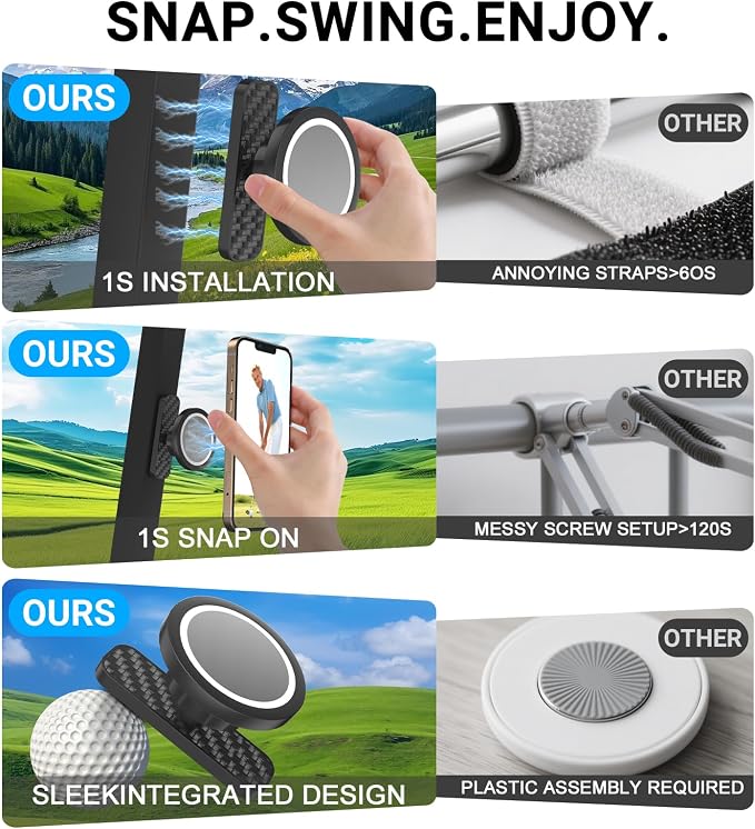 Magnetic Golf Cart Phone Holder - Image 4