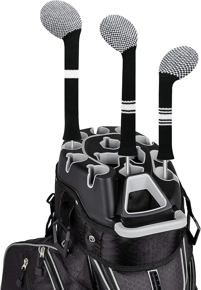 LeFeng 3Pcs Golf Club Covers, Knitted Golf Club Covers - Image 4
